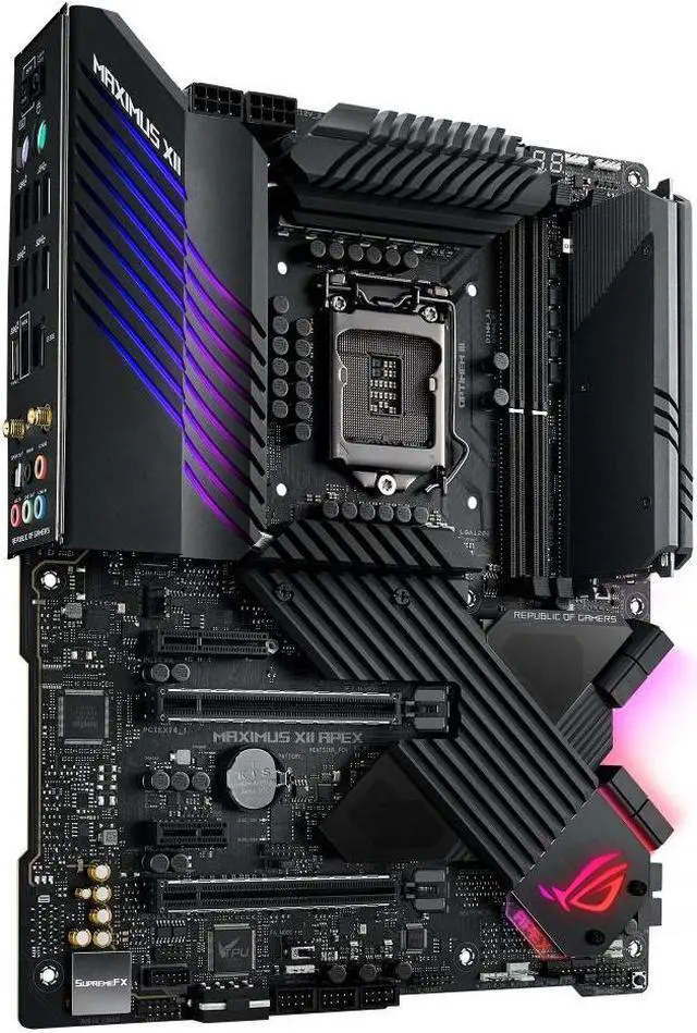Alt view image 2 of 4 - ASUS ROG MAXIMUS XII APEX LGA 1200 DDR4 64GB ATX Motherboard