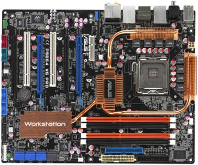 Main image of ASUS P5E64 WS Pro LGA 775 Intel X38 DDR3 8GB ATX Motherboard