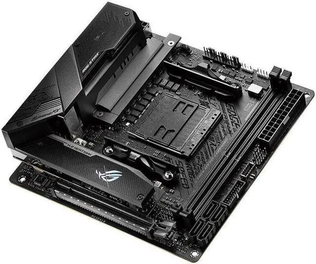 Alt view image 2 of 4 - ASUS ROG STRIX B550-I GAMING Socket AM4 DDR4 64GB Mini-ITX Motherboard