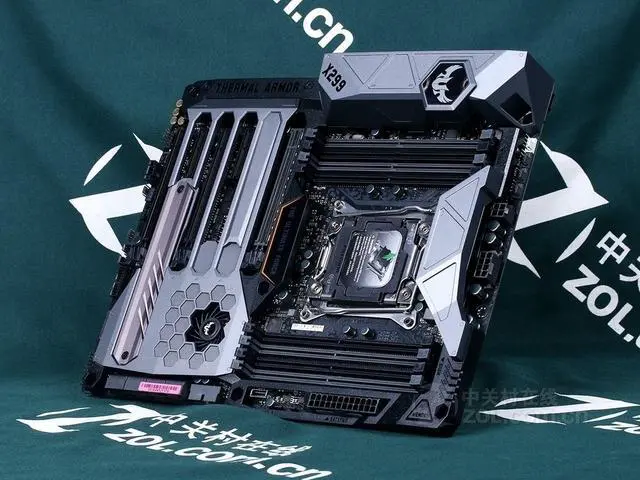 Alt view image 3 of 4 - ASUS TUF X299 Mark 1 LGA 2066 DDR4 128GB ATX Motherboard