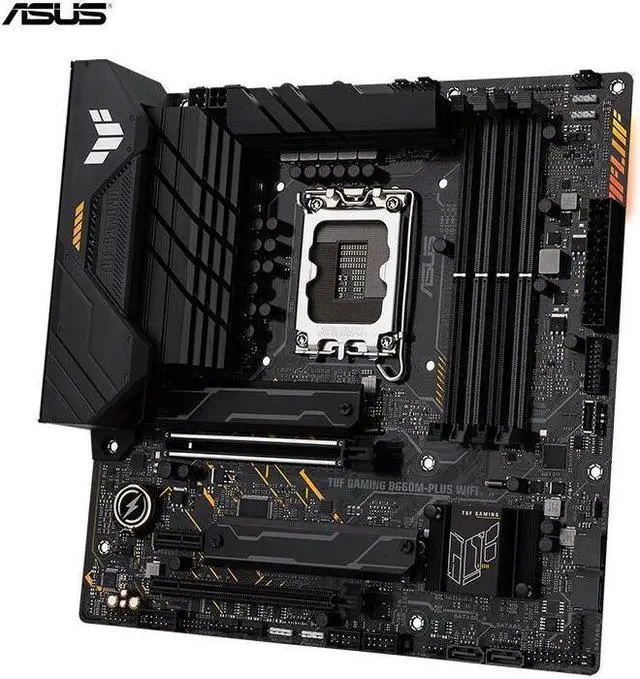 Alt view image 4 of 5 - ASUS TUF GAMING B660M-PLUS WIFI LGA 1700 DDR5 192GB Micro ATX Motherboard