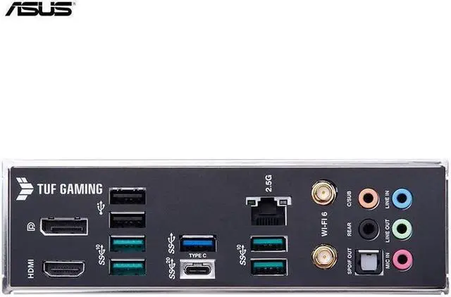 Alt view image 5 of 5 - ASUS TUF GAMING B660M-PLUS WIFI LGA 1700 DDR5 192GB Micro ATX Motherboard