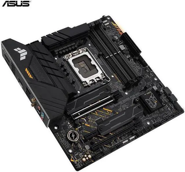 Alt view image 2 of 5 - ASUS TUF GAMING B660M-PLUS WIFI LGA 1700 DDR5 192GB Micro ATX Motherboard