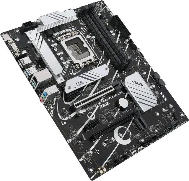 Alt view image 3 of 4 - ASUS PRIME B760-PLUS D4 LGA 1700 DDR4 64GB Micro ATX Motherboard