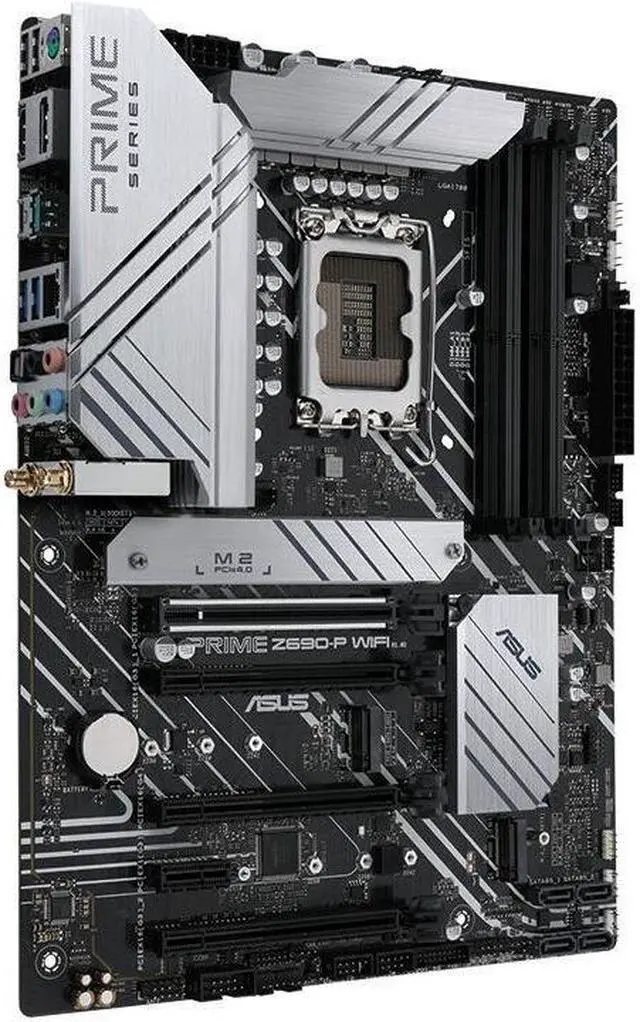 Alt view image 2 of 3 - ASUS PRIME Z690-P WIFI LGA 1700 DDR5 192GB ATX Motherboard