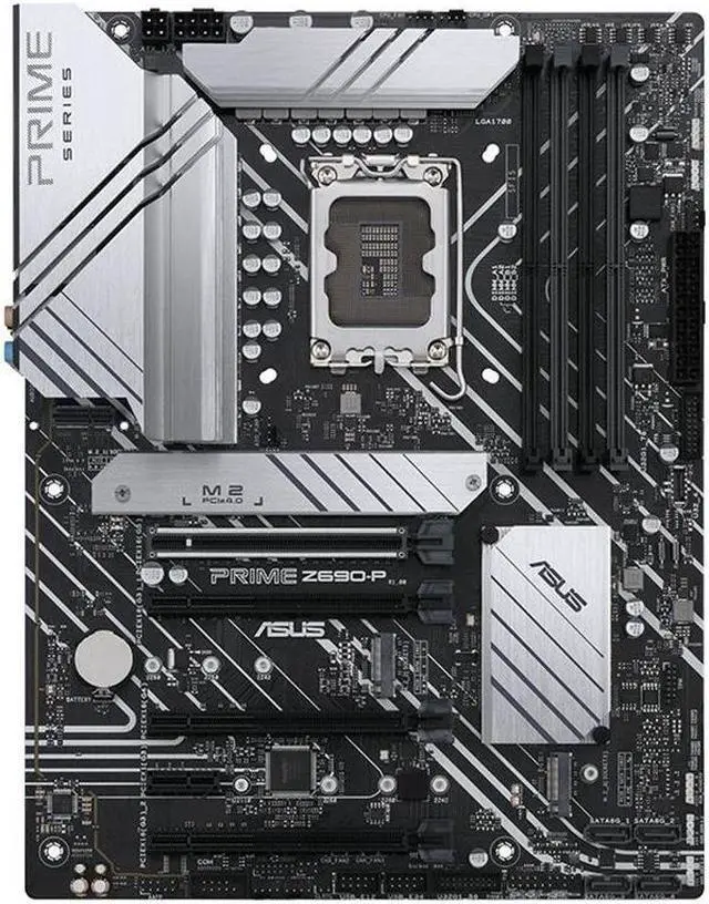 Main image of ASUS PRIME Z690-P LGA 1700 DDR5 192GB ATX Motherboard