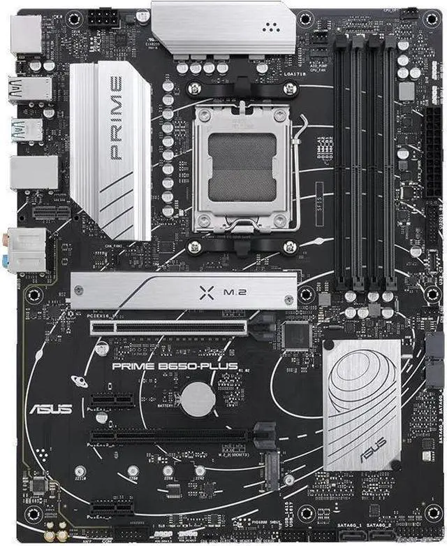 Main image of ASUS PRIME B650-PLUS Socket AM5 DDR5 128GB ATX Motherboard