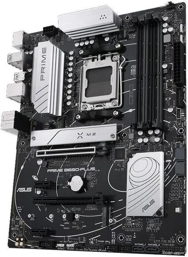 Alt view image 3 of 4 - ASUS PRIME B650-PLUS Socket AM5 DDR5 128GB ATX Motherboard