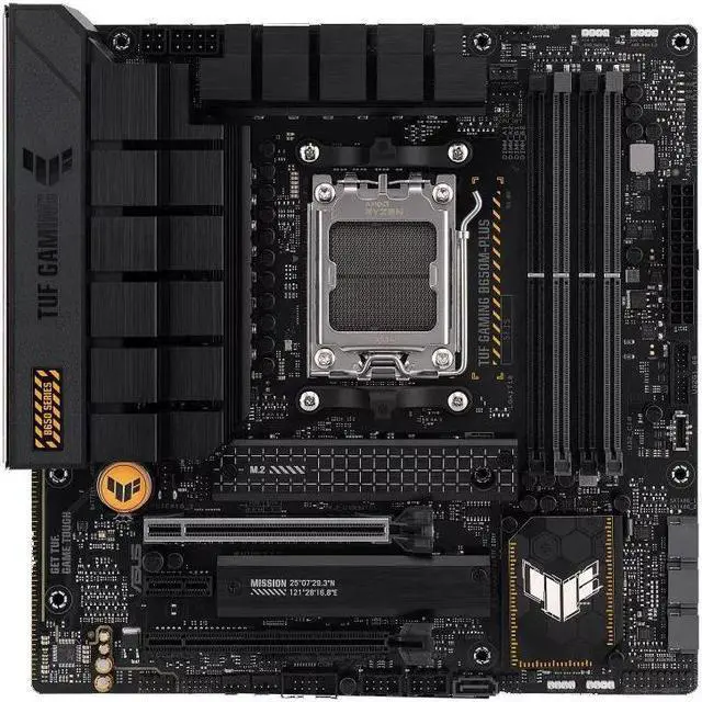Main image of ASUS TUF GAMING B650M-PLUS Socket AM5 DDR5 192GB Micro ATX Motherboard
