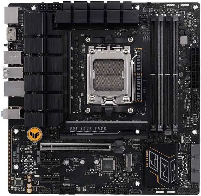 Main image of ASUS TUF GAMING B650M-E Socket AM5 DDR5 192GB Micro ATX Motherboard