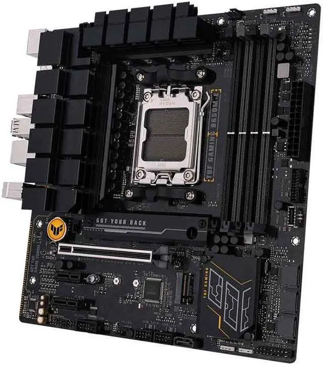Alt view image 2 of 4 - ASUS TUF GAMING B650M-E Socket AM5 DDR5 192GB Micro ATX Motherboard