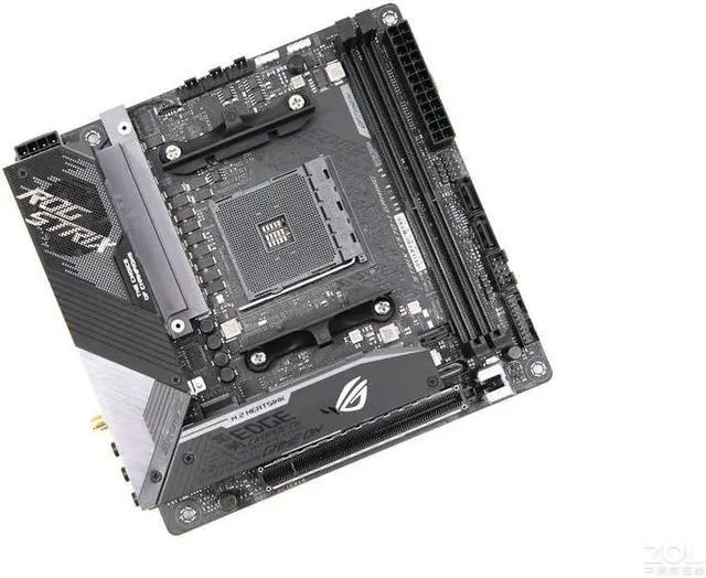 Alt view image 2 of 5 - ASUS ROG STRIX X570-I GAMING Socket AM4 DDR4 64GB Mini-ITX Motherboard