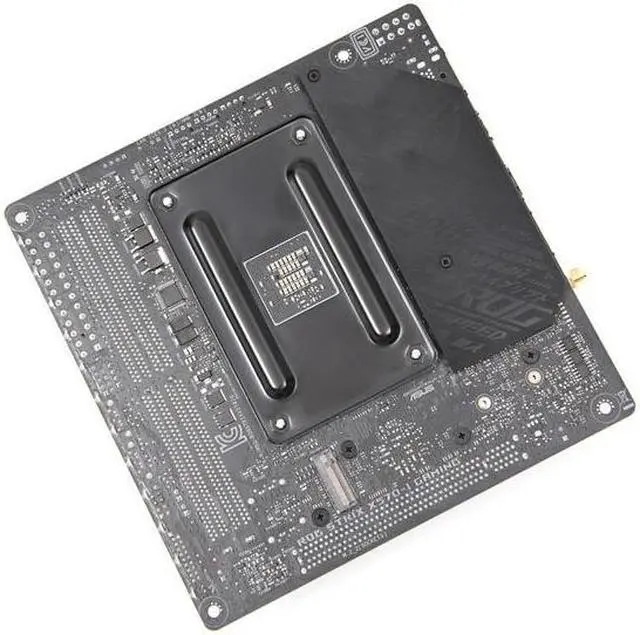 Alt view image 3 of 5 - ASUS ROG STRIX X570-I GAMING Socket AM4 DDR4 64GB Mini-ITX Motherboard