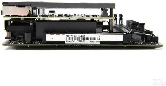 Alt view image 4 of 5 - ASUS ROG STRIX X570-I GAMING Socket AM4 DDR4 64GB Mini-ITX Motherboard