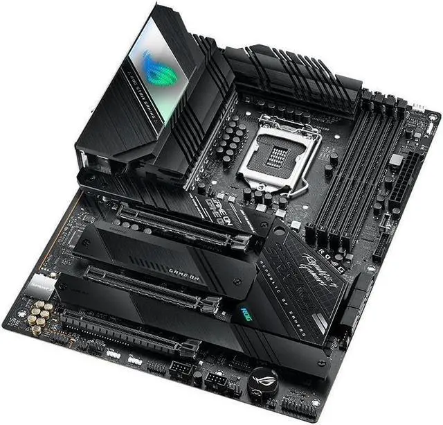Alt view image 3 of 9 - ASUS ROG STRIX Z590-F GAMING WIFI LGA 1200 DDR4 128GB ATX Motherboard