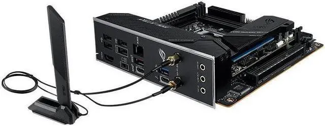 Alt view image 4 of 5 - ASUS ROG STRIX Z590-I GAMING WIFI LGA 1200 DDR4 64GB Mini-ITX Motherboard
