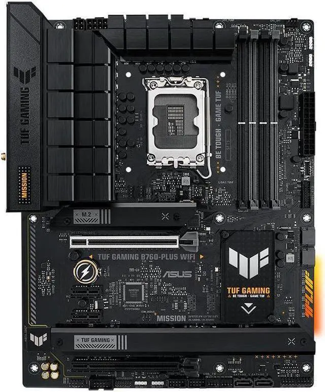 Main image of ASUS TUF GAMING B760-PLUS WIFI LGA 1700 DDR5 192GB ATX Motherboard