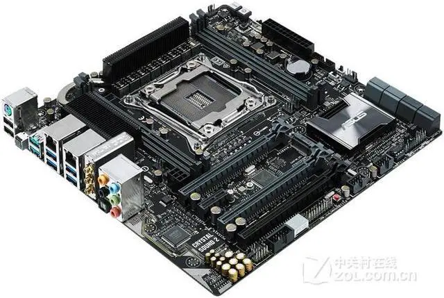Alt view image 2 of 4 - ASUS X99-M WS LGA 2011-V3 DDR4 64GB Micro ATX Motherboard