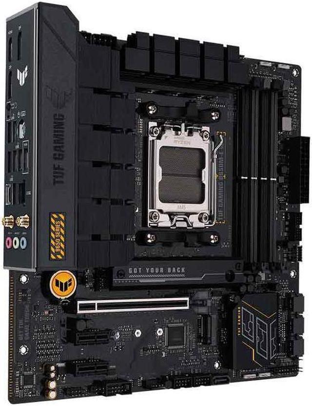 Alt view image 2 of 5 - ASUS TUF GAMING B650M-E WIFI Socket AM5 DDR5 192GB Micro ATX Motherboard