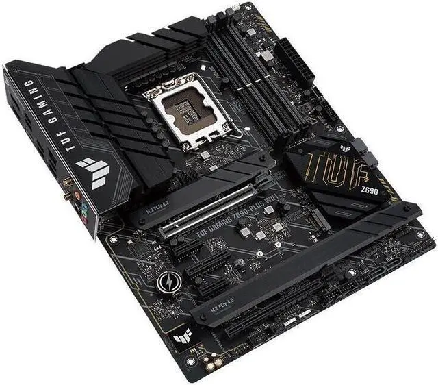 Alt view image 3 of 3 - ASUS TUF GAMING Z690-PLUS WIFI D5 LGA 1700 DDR5 192GB ATX Motherboard