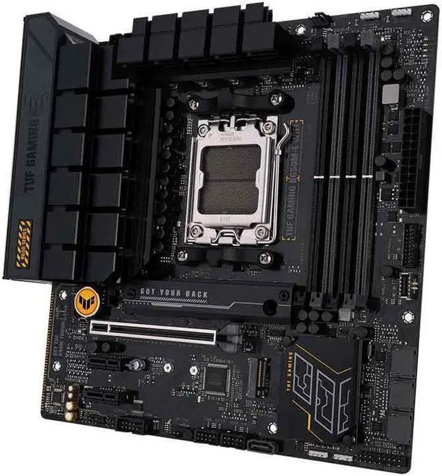 Alt view image 3 of 5 - ASUS TUF GAMING B650M-E WIFI Socket AM5 DDR5 192GB Micro ATX Motherboard