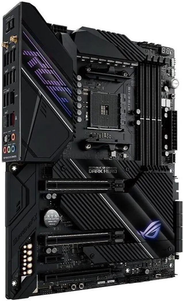 Alt view image 2 of 4 - ASUS ROG CROSSHAIR VIII DARK HERO Socket AM4 DDR4 128GB ATX Motherboard