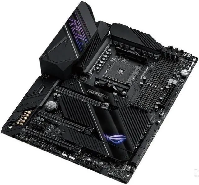 Alt view image 3 of 4 - ASUS ROG CROSSHAIR VIII DARK HERO Socket AM4 DDR4 128GB ATX Motherboard