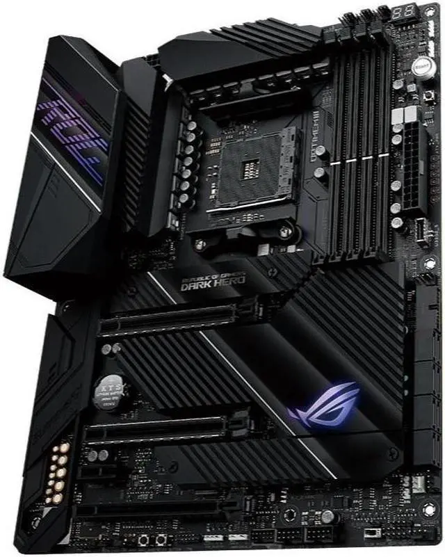 Alt view image 4 of 4 - ASUS ROG CROSSHAIR VIII DARK HERO Socket AM4 DDR4 128GB ATX Motherboard