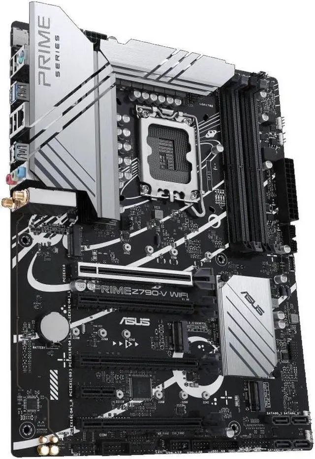 Alt view image 2 of 4 - ASUS PRIME Z790-V WIFI LGA 1700 DDR5 192GB ATX Motherboard