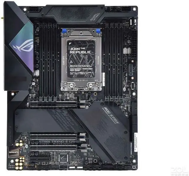 Alt view image 2 of 4 - ASUS ROG STRIX TRX40-E GAMING Socket sTRX4 DDR4 256GB ATX Motherboard