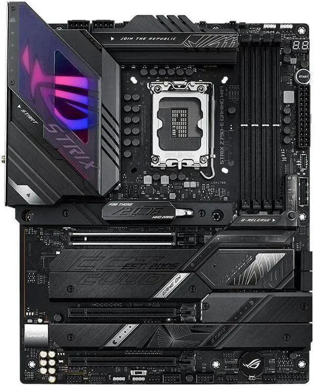 Main image of ASUS ROG STRIX Z790-E GAMING WIFI LGA 1700 DDR5 192GB ATX Motherboard