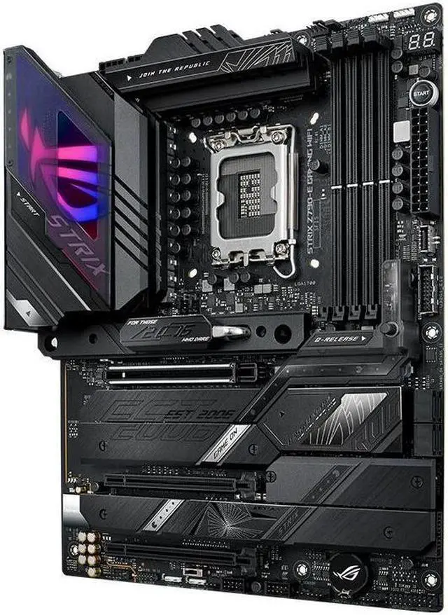 Alt view image 4 of 4 - ASUS ROG STRIX Z790-E GAMING WIFI LGA 1700 DDR5 192GB ATX Motherboard
