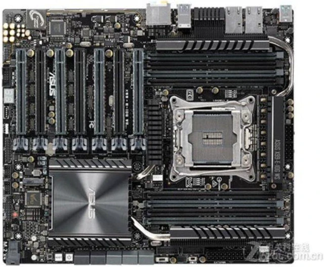 Main image of ASUS X99-E-10G WS LGA 2011-V3 Intel X99 DDR4 128GB E-ATX Motherboard