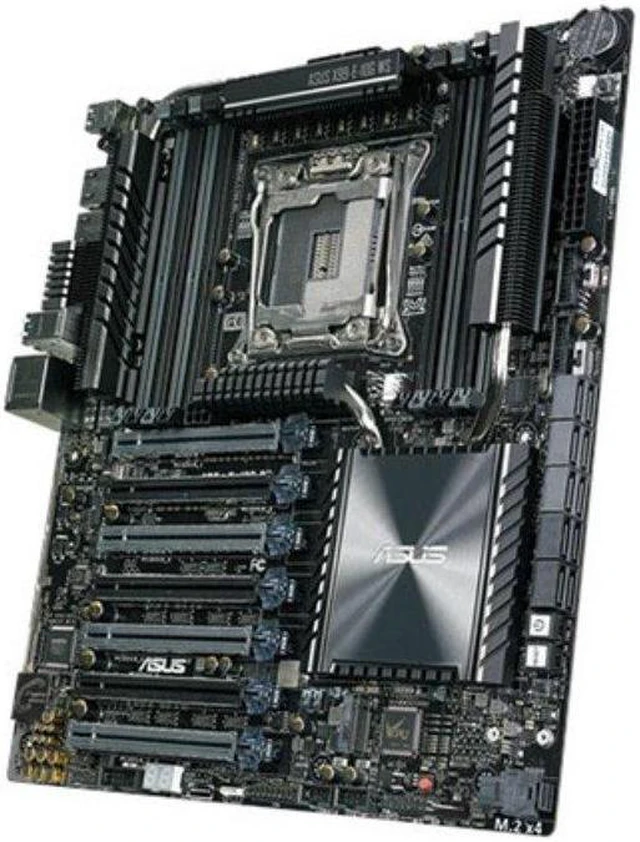 Alt view image 3 of 4 - ASUS X99-E-10G WS LGA 2011-V3 Intel X99 DDR4 128GB E-ATX Motherboard