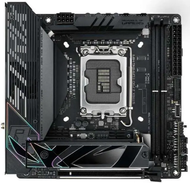 Main image of ASUS ROG STRIX Z790-I GAMING WIFI LGA 1700 DDR5 96GB Mini-ITX Motherboard