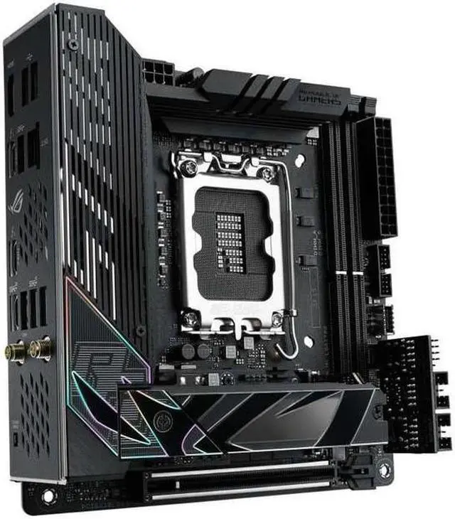 Alt view image 2 of 10 - ASUS ROG STRIX Z790-I GAMING WIFI LGA 1700 DDR5 96GB Mini-ITX Motherboard