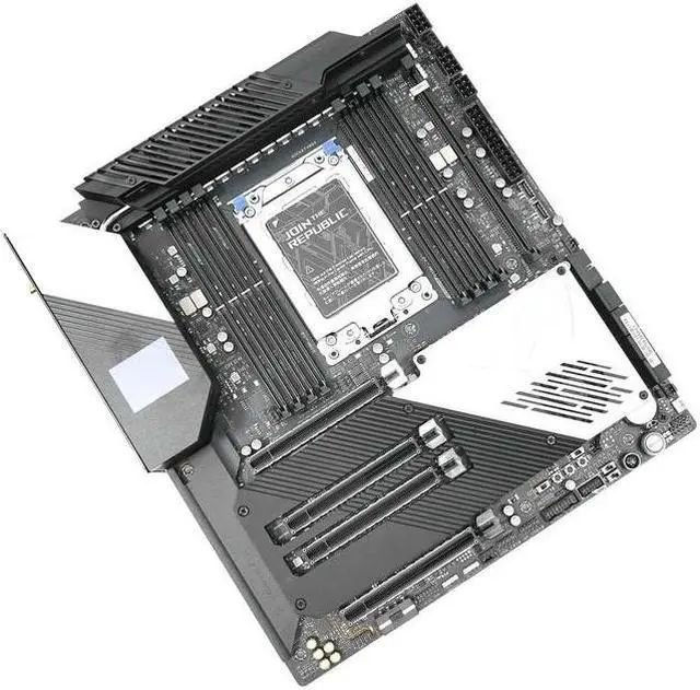 Alt view image 2 of 4 - ASUS ROG ZENITH II EXTREME Socket sTRX4 DDR4 256GB ATX Motherboard