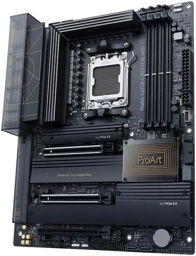 Alt view image 2 of 3 - ASUS ProArt X670E-CREATOR WIFI Socket AM5 DDR5 192GB ATX Motherboard