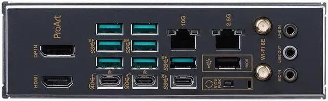 Alt view image 3 of 3 - ASUS ProArt X670E-CREATOR WIFI Socket AM5 DDR5 192GB ATX Motherboard