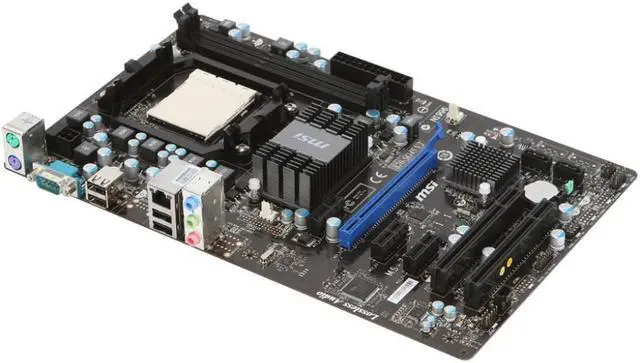 Alt view image 3 of 4 - MSI 870-SG45 AMD 770 Socket AM3 DDR3 8GB ATX Motherboard