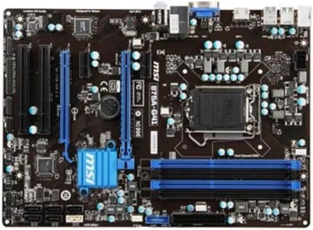 Main image of MSI B75A-G41 Intel B75 LGA 1155 DDR3 32GB ATX Motherboard