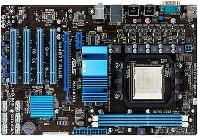 Main image of ASUS M4A87T PLUS Socket AM3 DDR3 8GB ATX Motherboard