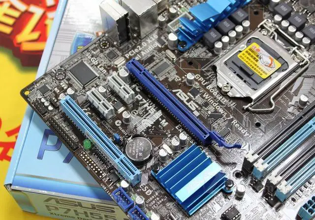 Alt view image 2 of 4 - ASUS P7H55-M LGA 1156 DDR3 16GB Micro ATX Motherboard