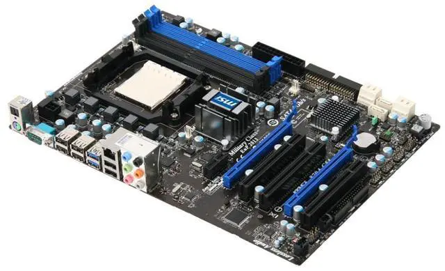 Alt view image 2 of 4 - MSI 870A-G54 AMD 870 Socket AM3 DDR3 16GB ATX Motherboard