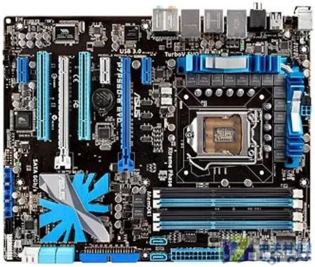 Refurbished: ASUS P7P55D-E EVO LGA 1156 DDR3 16GB ATX Motherboard