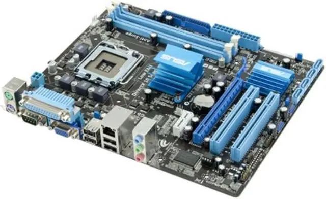 Alt view image 2 of 2 - ASUS P5G41T-M LX V2 LGA 775 DDR3 8GB Micro ATX Motherboard