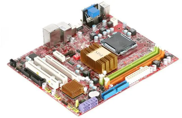 Alt view image 2 of 2 - MSI G41TM-E43 Intel G41 LGA 775 DDR2 8GB Micro ATX Motherboard