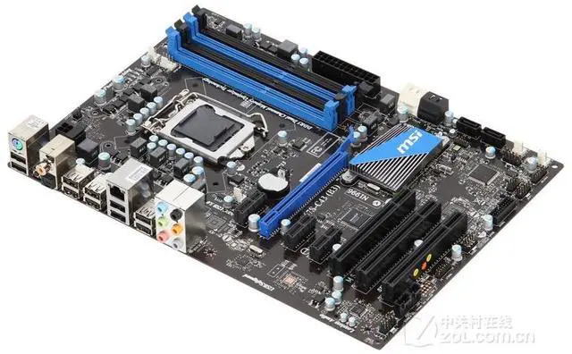 Alt view image 3 of 4 - MSI P67S-C43(B3) Intel P67 LGA 1155 DDR3 32GB ATX Motherboard