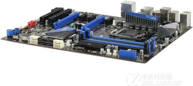 Alt view image 3 of 4 - MSI P67A-GD65 Intel P67 LGA 1155 DDR3 32GB ATX Motherboard