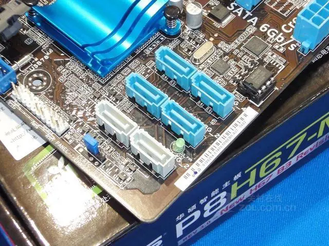 Alt view image 3 of 5 - ASUS P8H67-M LGA 1155 DDR3 32GB Micro ATX Motherboard